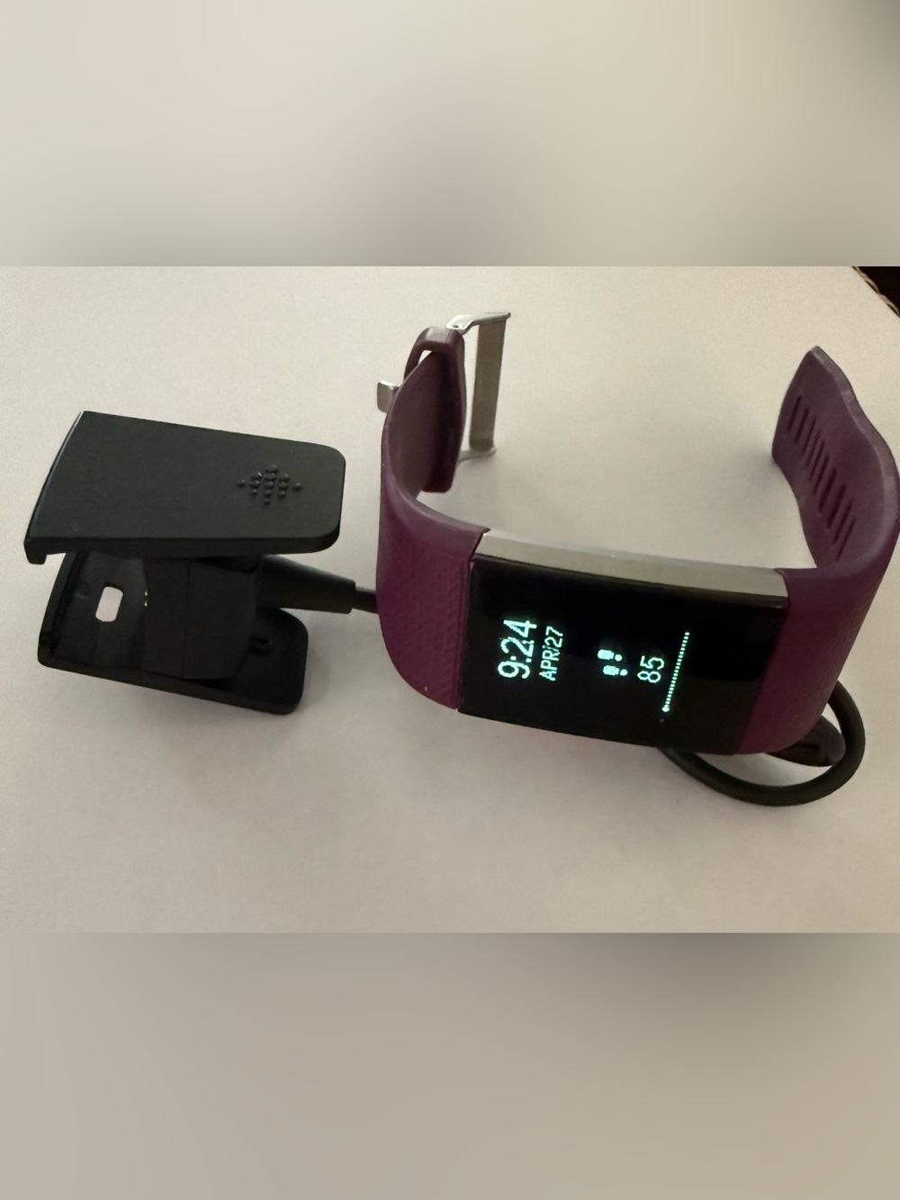 Fitbit charge 2 Purple band Fitness Tracker